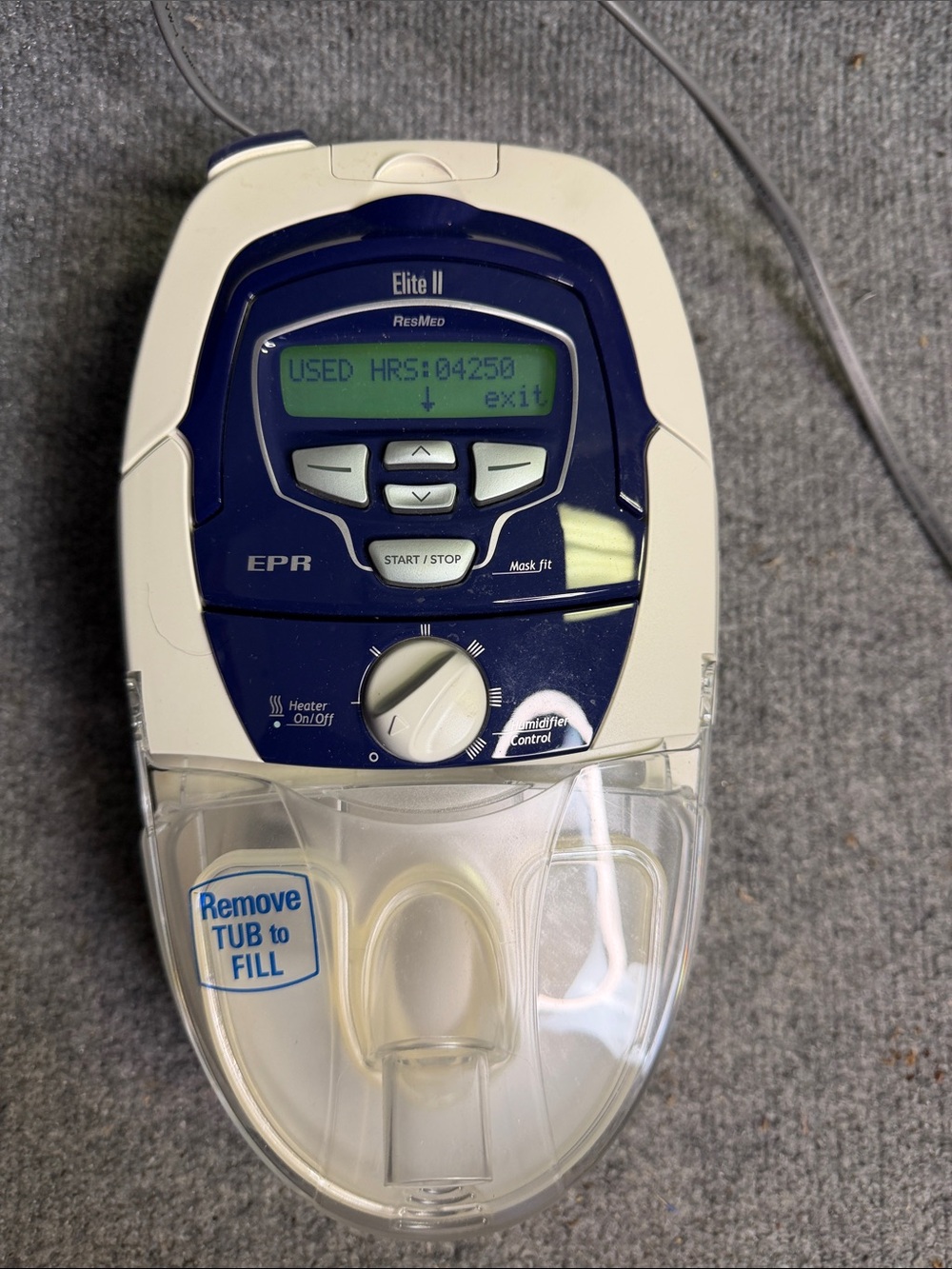 Res med S8 ELITE II WITH H4i HEATED HUMIDIFIER